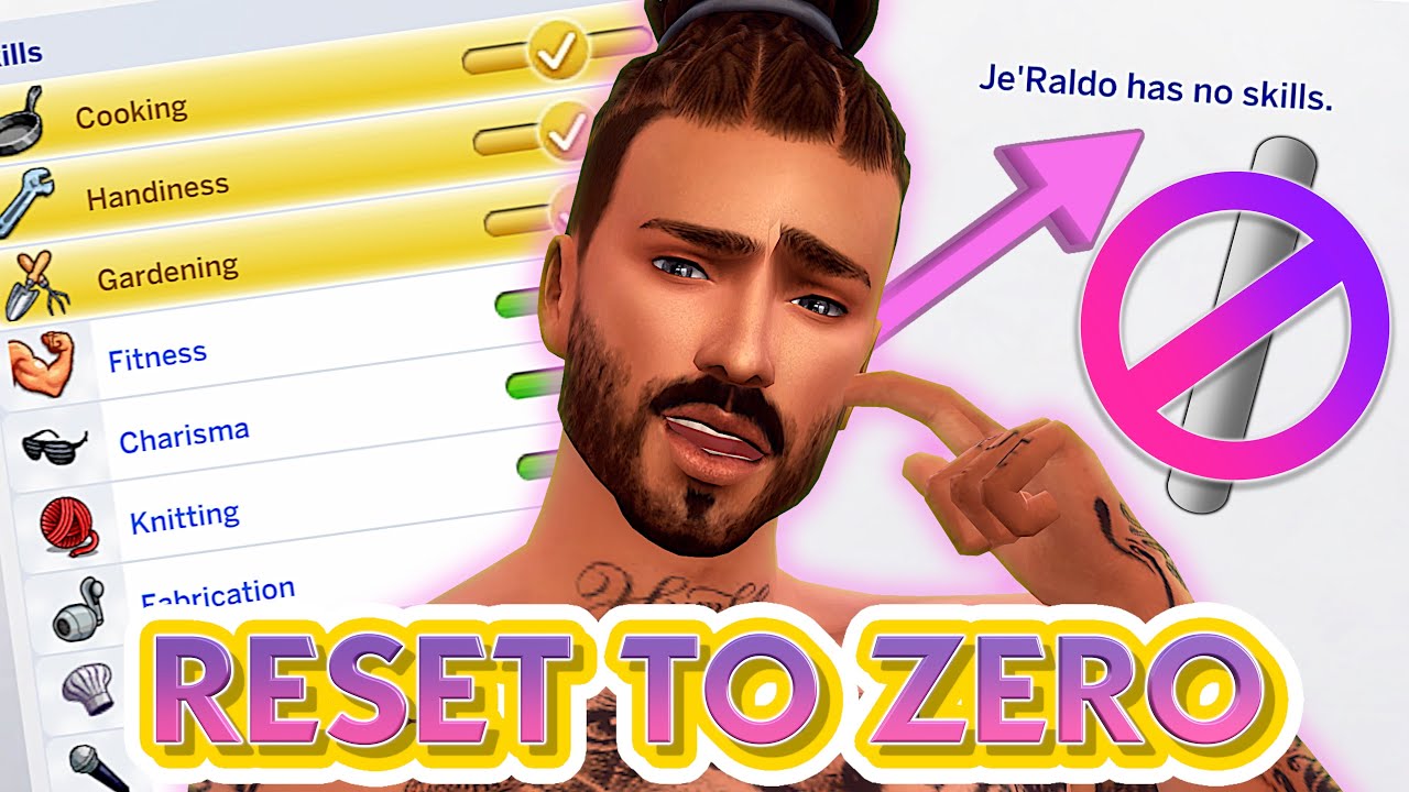 Как сбросить навыки вашего сима в Sims 4 | 3 простых способа: читы и моды [+ Сброс стремлений]