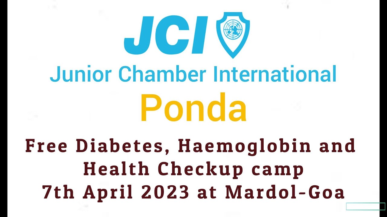 JCI Ponda, Gurukrupa Medicals & Shriprasad Diagnostic Free Medical Camp Mardol Goa 7th April 2023.