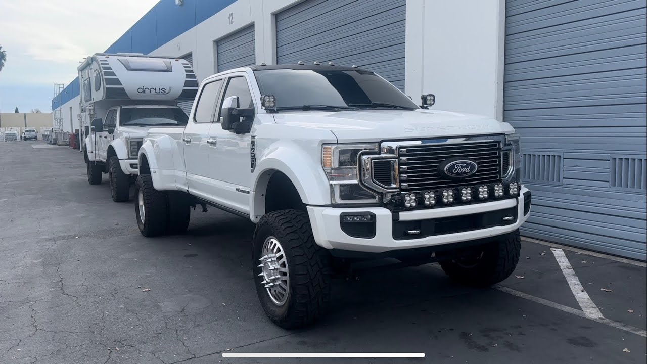 Ford F450 super single vs icon dually life