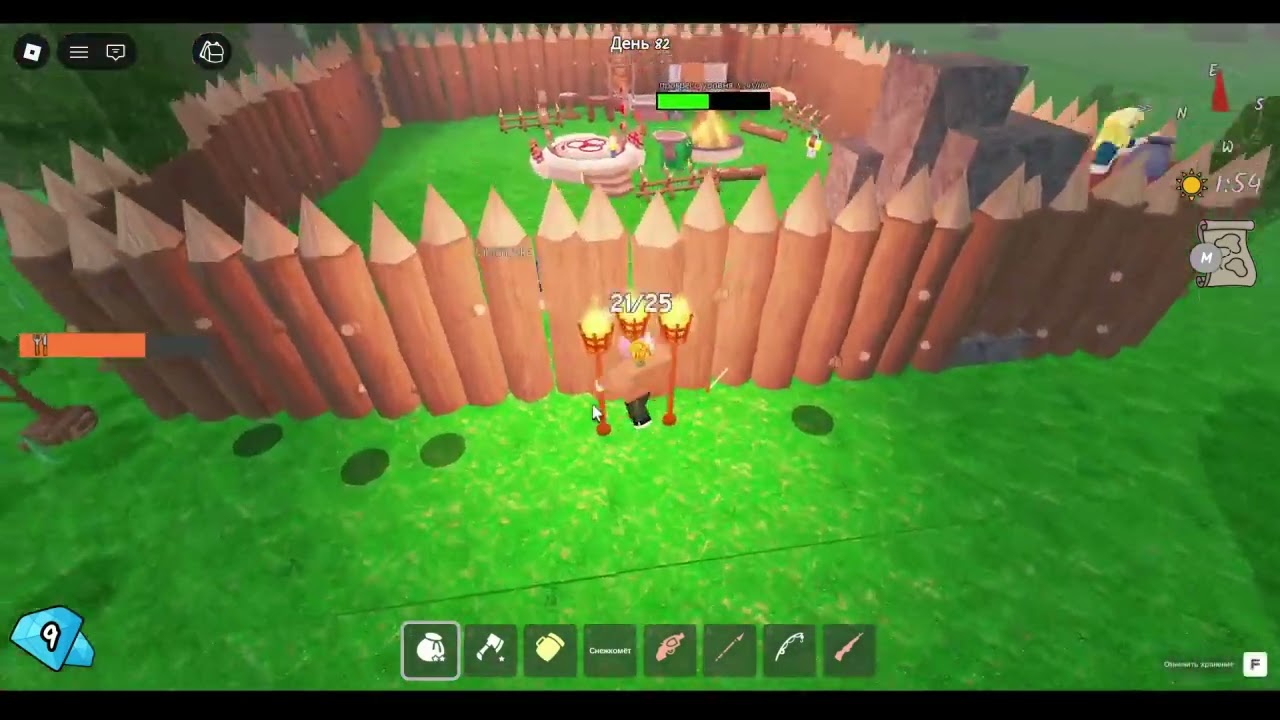 ROBLOX! КАК СДЕЛАТЬ МОЩНУЮ БАЗУ В 99 НОЧЕЙ В ЛЕСУ В РОБЛОКСЕ И ОБЛАЖАТЬСЯ!