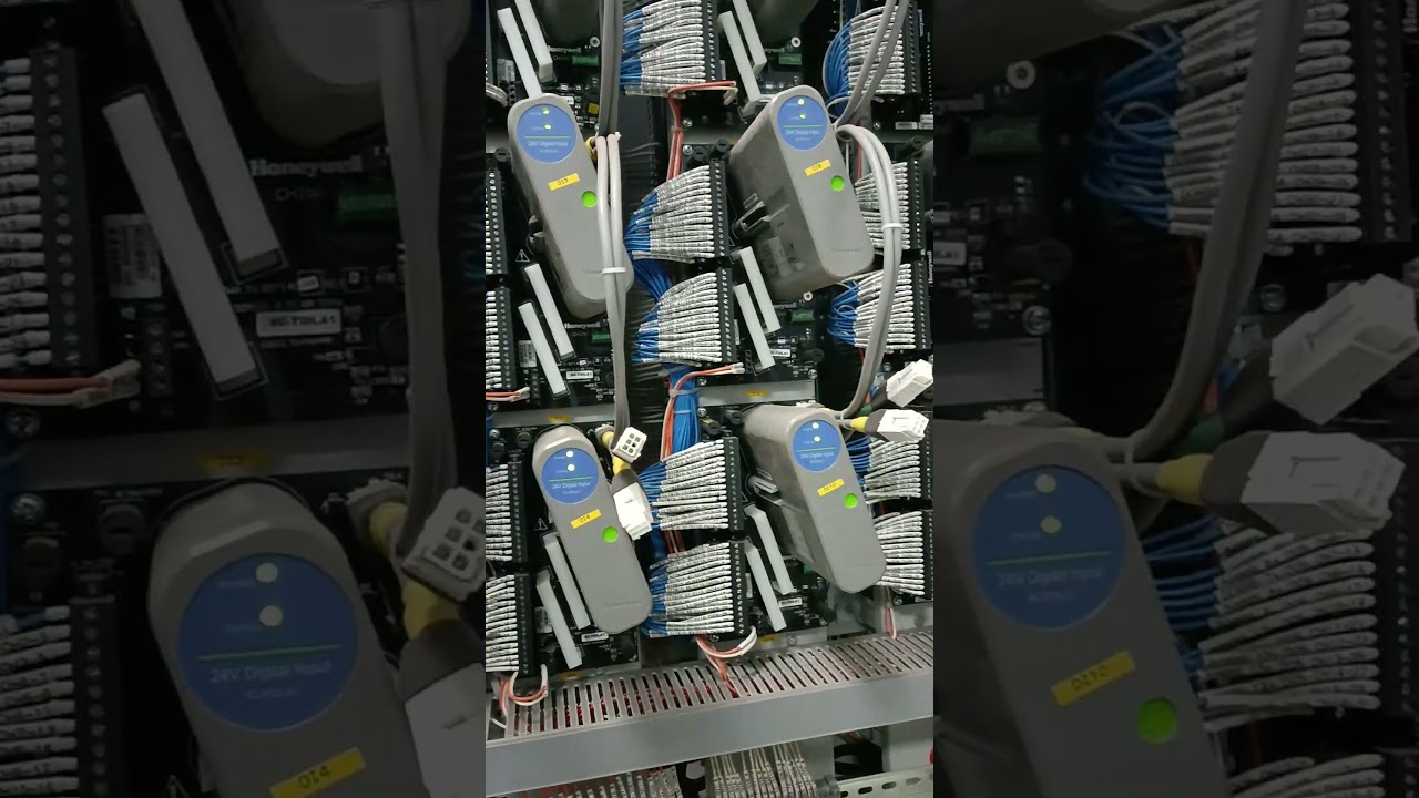 Honeywell C300 Analog Output Card Status (just start) at Boiler DCS