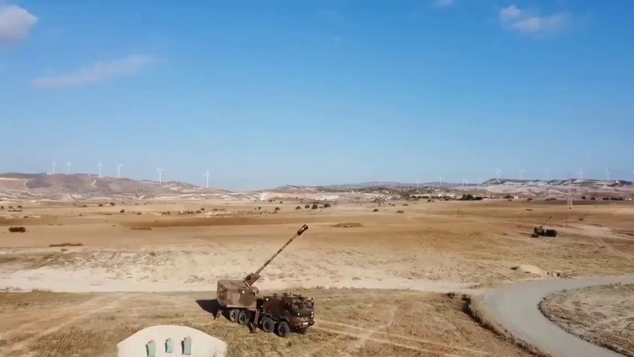Cypriot army national guard exercise