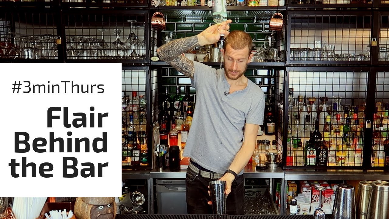 The Vegas Flair Bartending Pour