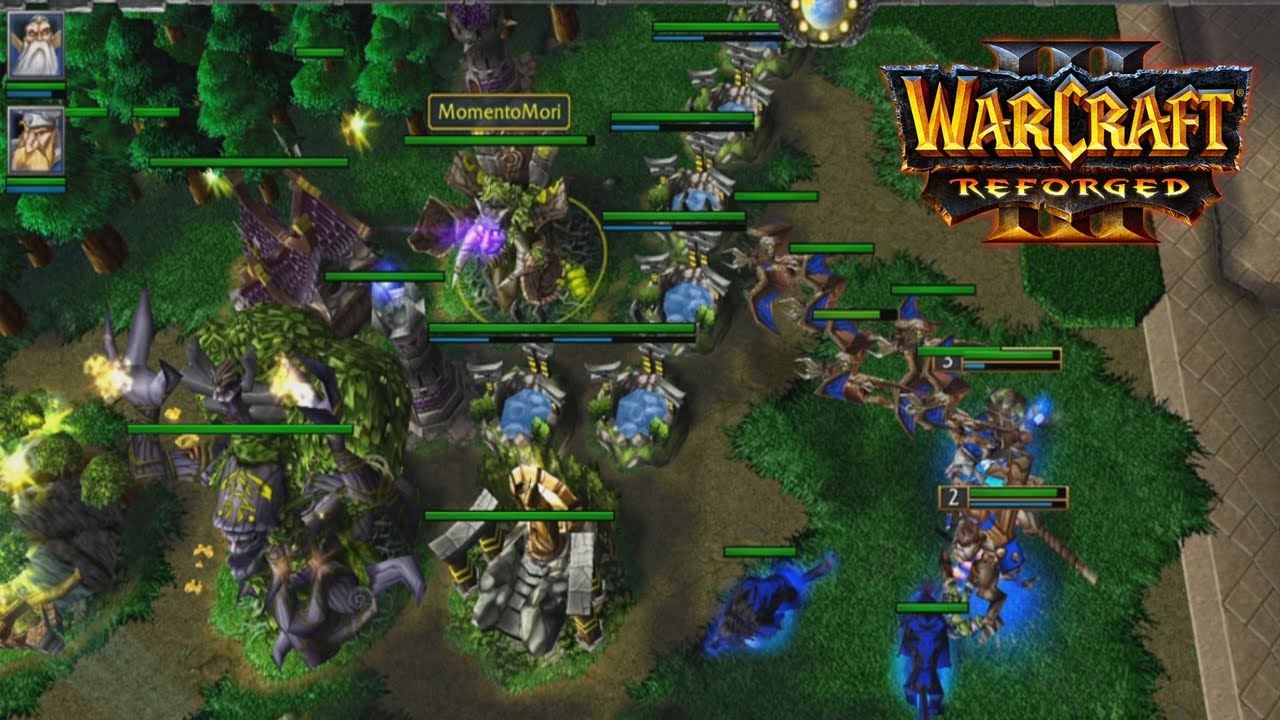 Warcraft 3 Human 4v4 Random Team Game [Deutsch] WC3 Reforged | Full Gameplay