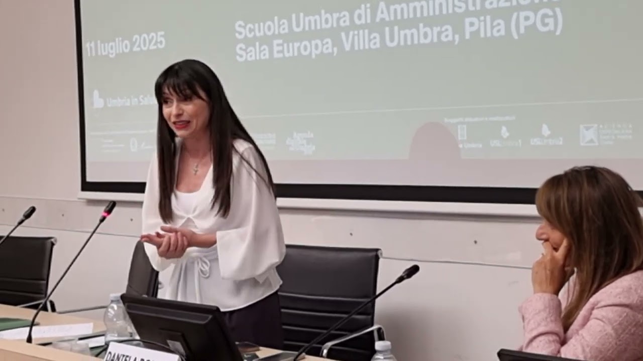 11.07.25 Ecosistema della sanità digitale. Saluto della Presidente Regione Umbria Stefania Proietti