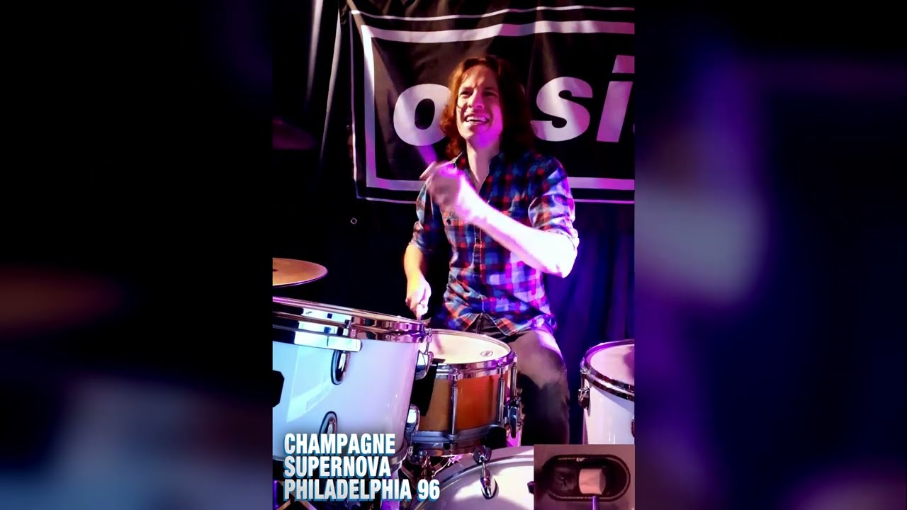 Oasis - Champagne Supernova outro - Philadelphia 96 | DRUMS ONLY