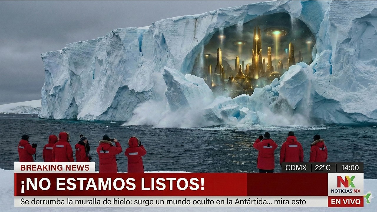 Se derrumba la muralla de hielo: surge un mundo oculto en la Antártida… mira esto
