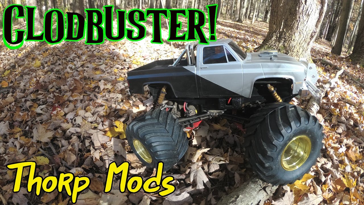 Tamiya Clodbuster Comes Off The Self RC Truck Bashing Vintage 4x4x4