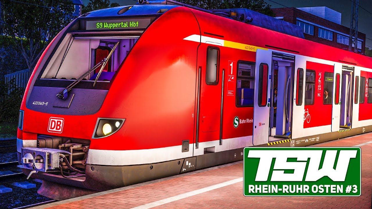 TSW 2020 Rhein-Ruhr Osten #3: ZUG abstellen bei Nacht in Wuppertal! | BR 422 | TRAIN SIM WORLD 2020