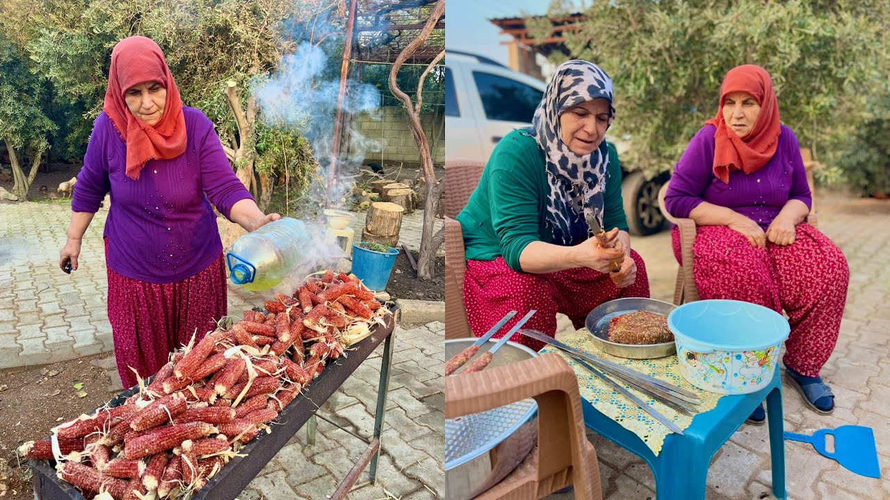 HALAM YENİ KÖY EVİ TAZE ISPANAK HASADI 😍 EN LEZZETLİ AKŞAM YEMEĞİ 💫 KÖY KADINLARI VLOG