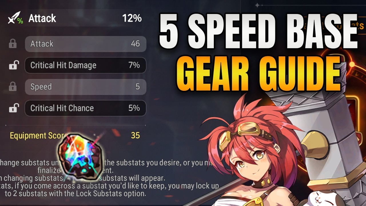 Astral Forge 5 Speed Perfect Gear Guide & Probability Breakdown - Epic Seven