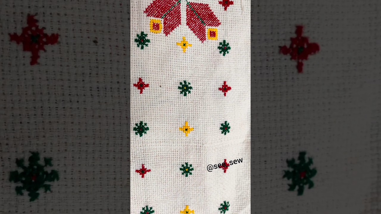 Cross Stitch design 🪡🎀💗