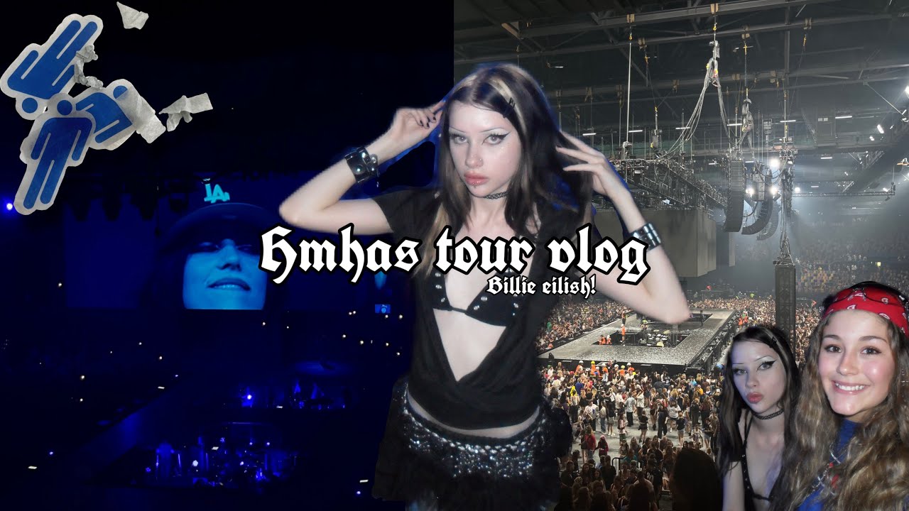 Billie eilish Hmhas tour vlog ☆ prep, packing, concert 💙