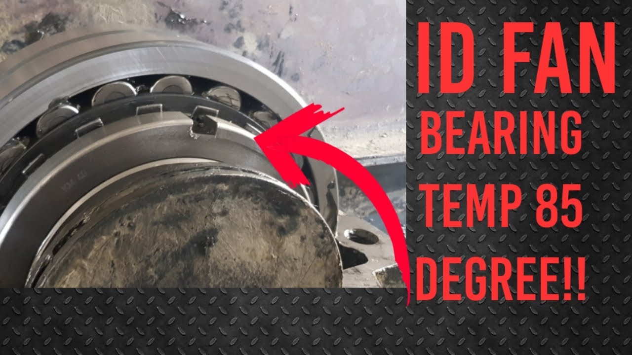 Kiln ID Fan Bearing Temperature High | Induced Draft Fan | How to control Bearing Temperature