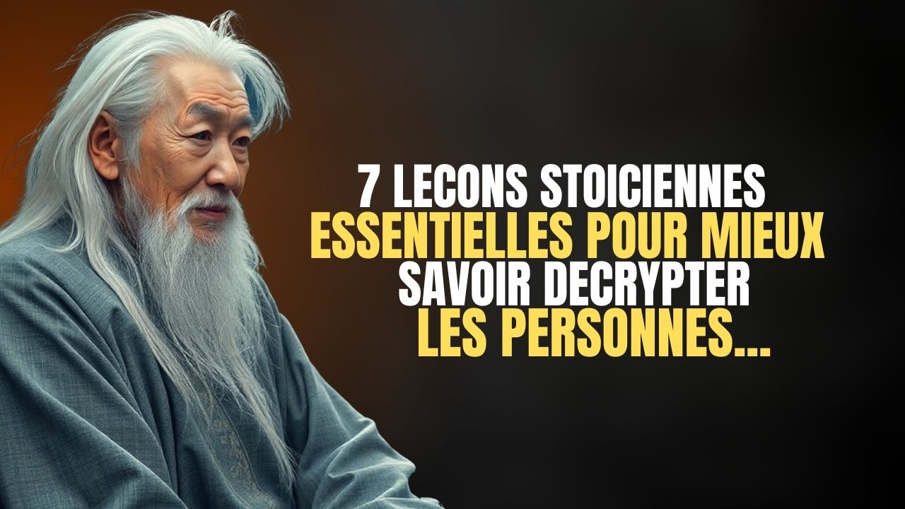 7 Leçons Stoïciennes pour Mieux Lire les Personnes Comment Savoir TOUT de Quelqu un STOÏCISME