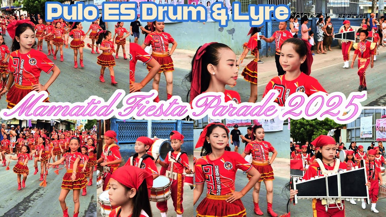 Pulo Elementary School Drum & Lyre Corps | Mamatid Fiesta Parade 2025