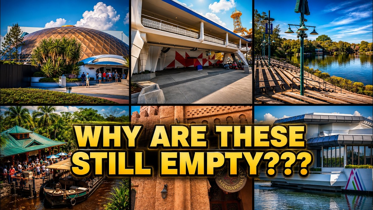 The Abandoned & Forgotten Spaces Inside Disney World