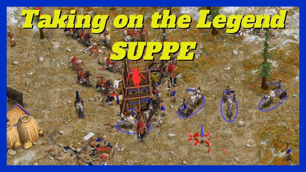 Conquering My Fear of Suppe! | 1v1 Set vs Oranos (Suppe) #aom #ageofempires