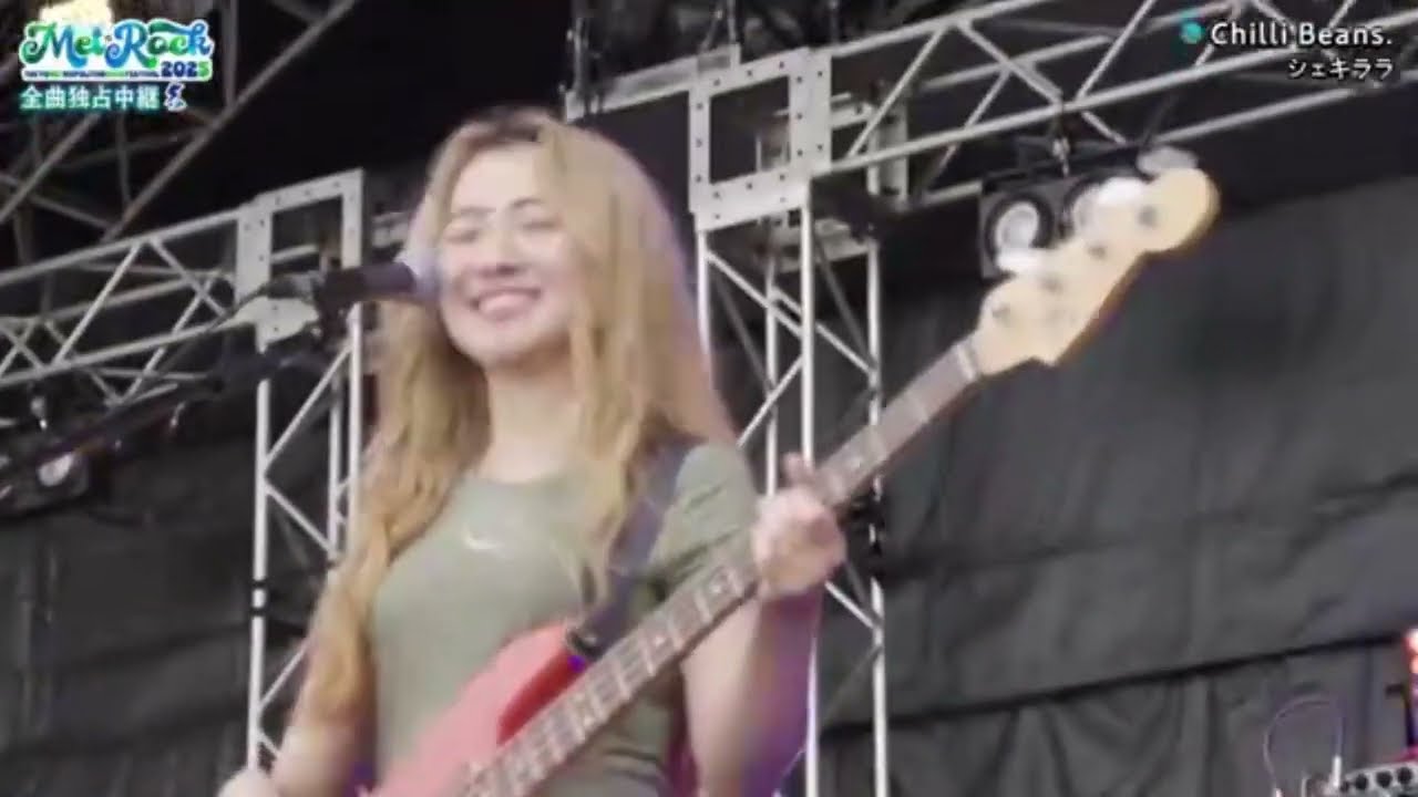 Chilli Beans. シェキララ METROCK 2025 ライブ