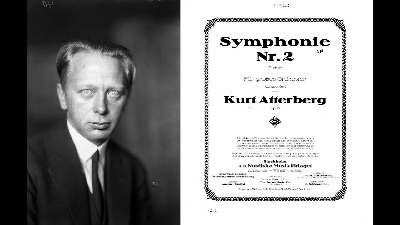 Atterberg - Symphony 2 [1913] (w/ Score)