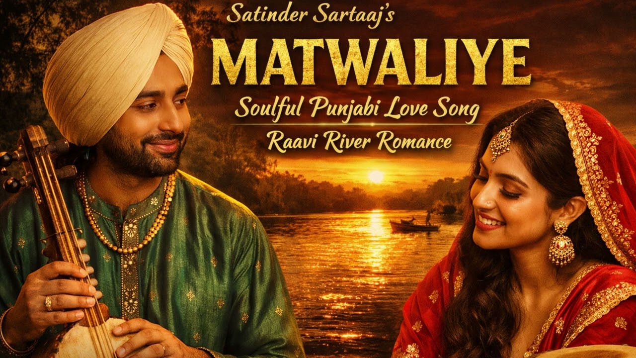 Matwaliye – Satinder Sartaaj | Soulful Punjabi Love Song | Raavi River Ballad