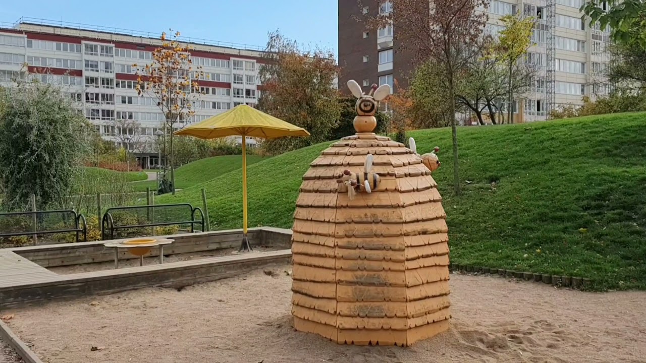 جوله في منطقة روزنغورد مالمو السويد A tour of the Rosengård region in Malmö