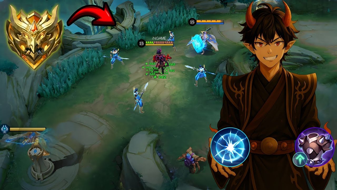 THIS IS HOW YOU DEAL AGAINST HERO YOU HATE USING DYRROTH IN EXP LANE | GUIDE & TIPS - MLBB