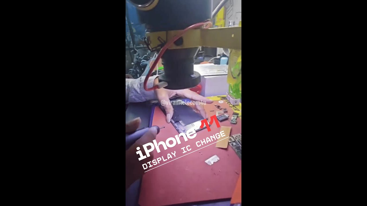 Apple iPhone 11 Display IC Change Step By Step Guide