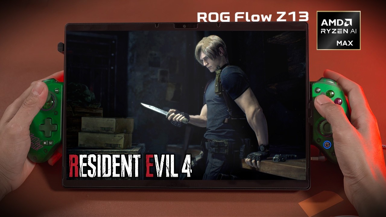 Resident Evil 4 Remake _ Flow Z13 AMD AI MAX+ 395 | Gameplay | Let's See