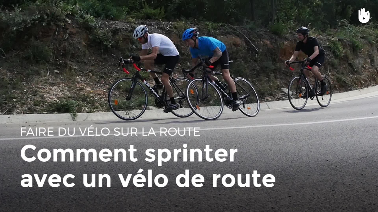 Comment sprinter avec un vélo de route | Cyclisme