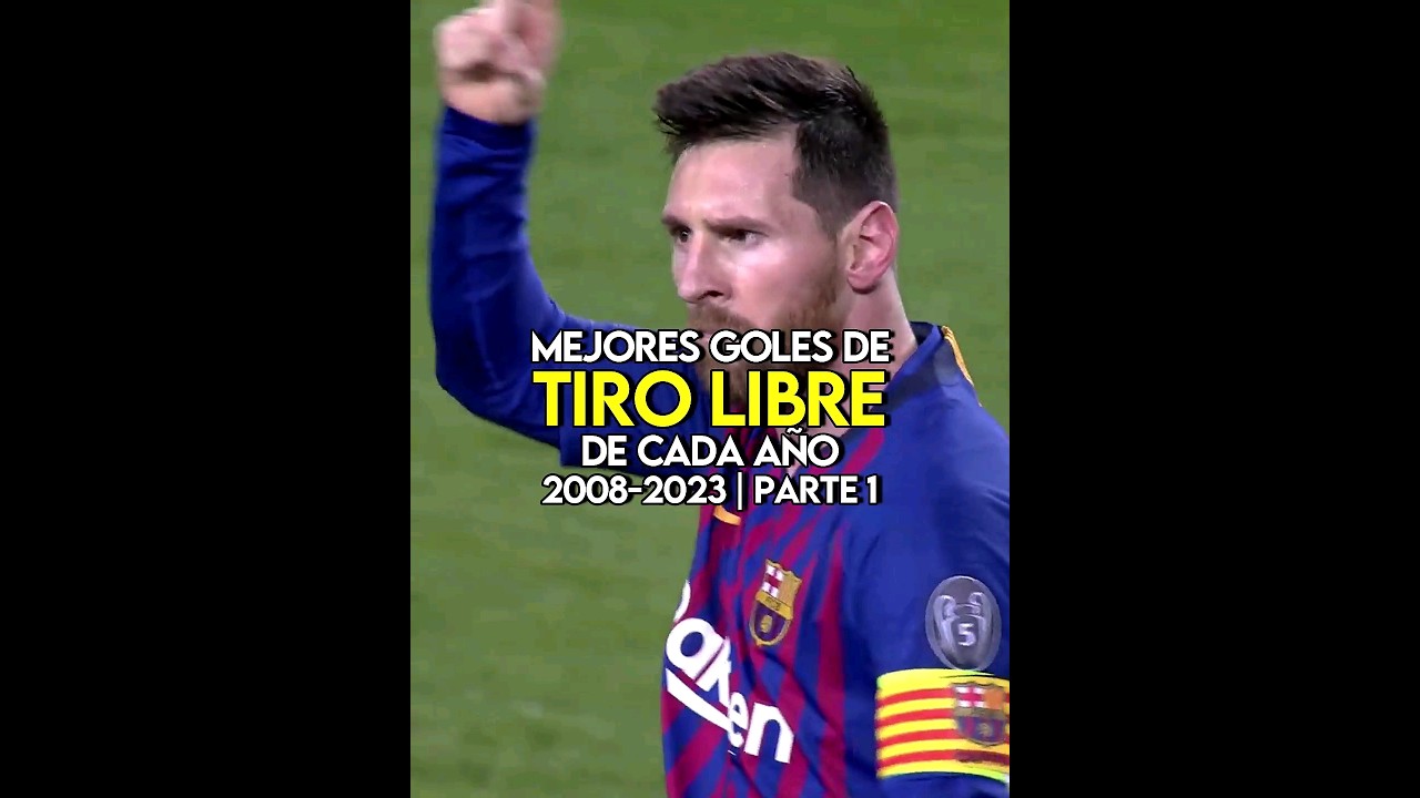 Mejores Goles de Tiro Libre de cada a&ntilde;o🔥|Parte 1