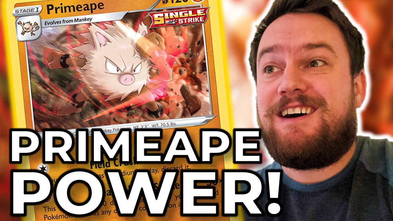 Is Primeape the MOST POWERFUL one Prizer on PTCGO? - Battle Styles Pokemon TCG Online
