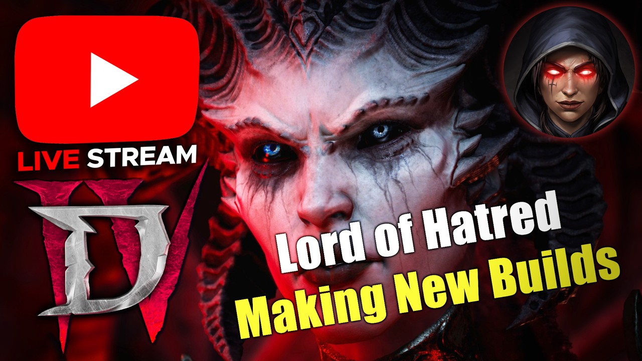 Diablo 4 Lord of Hatred - STARTING ROGUE (SC for Mephisto prac)