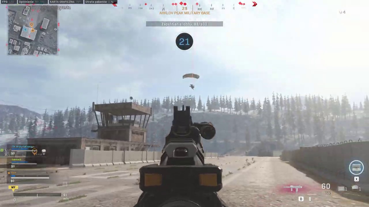 COD bunker 11 mp7 test