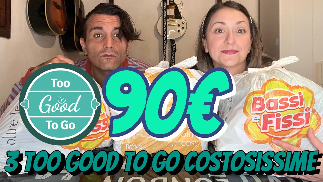 90€ di mystery box di TOO GOOD TO GO Incredibile