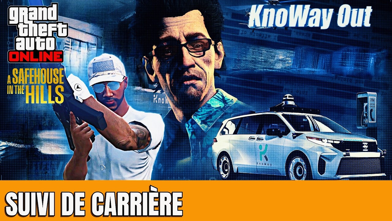 GTA Online : TOUTES les Missions KnoWay Out (Carrière + Médailles Platine)