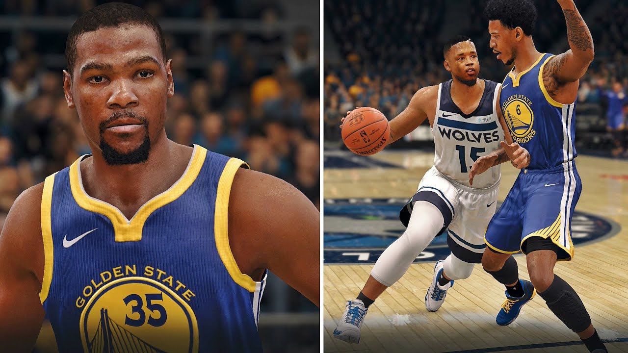 KD IS A GOD!!! KAT DESTROYS DRAYMOND!! - NBA LIVE 18 THE ONE #7