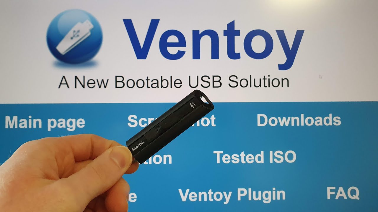 Ventoy 💾 la clé USB ULTIME ! (ISO Windows - Linux - Outils ...)