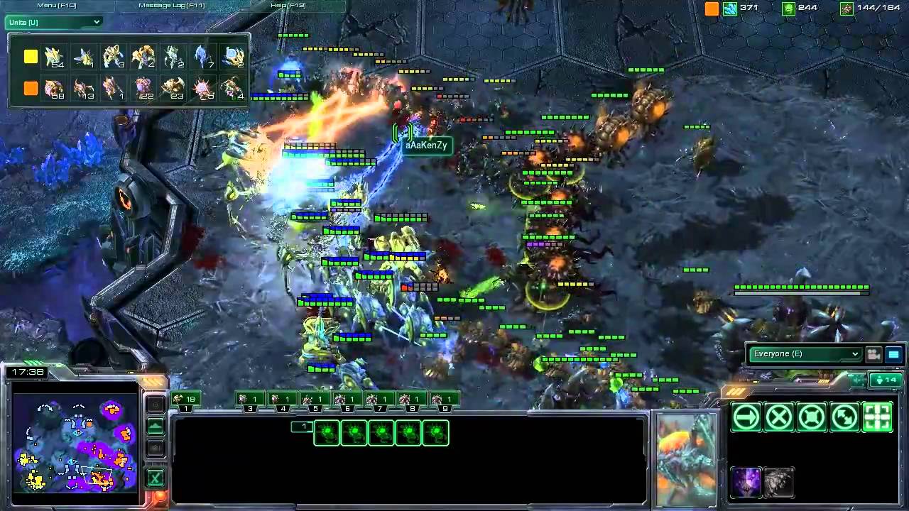SHOUTcraft : Match 2 - KenZy (Z) vs nani (P) - Gamecreds Clan Invitational