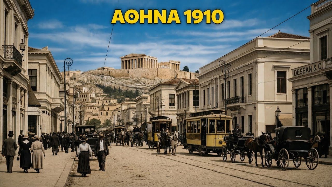 ΑΘΗΝΑ 1910 | Η πόλη που δεν υπάρχει πια