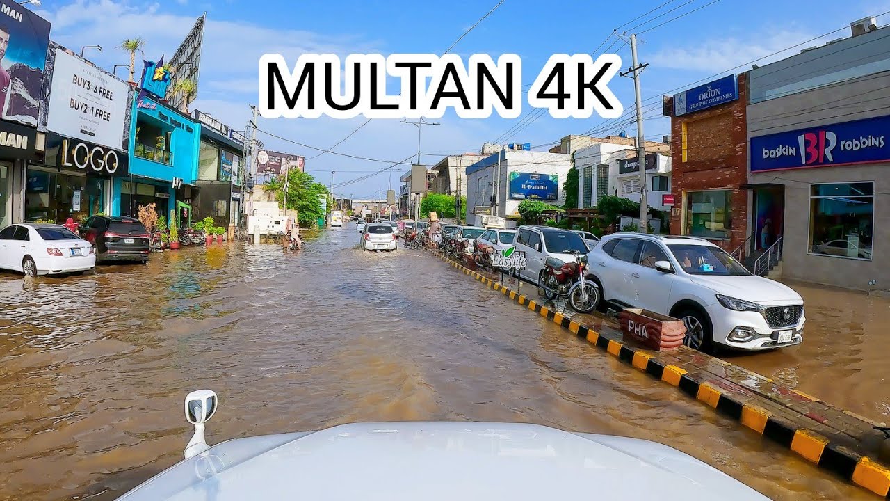 Multan City After Rain | 4K Driving Tour | Pakistan