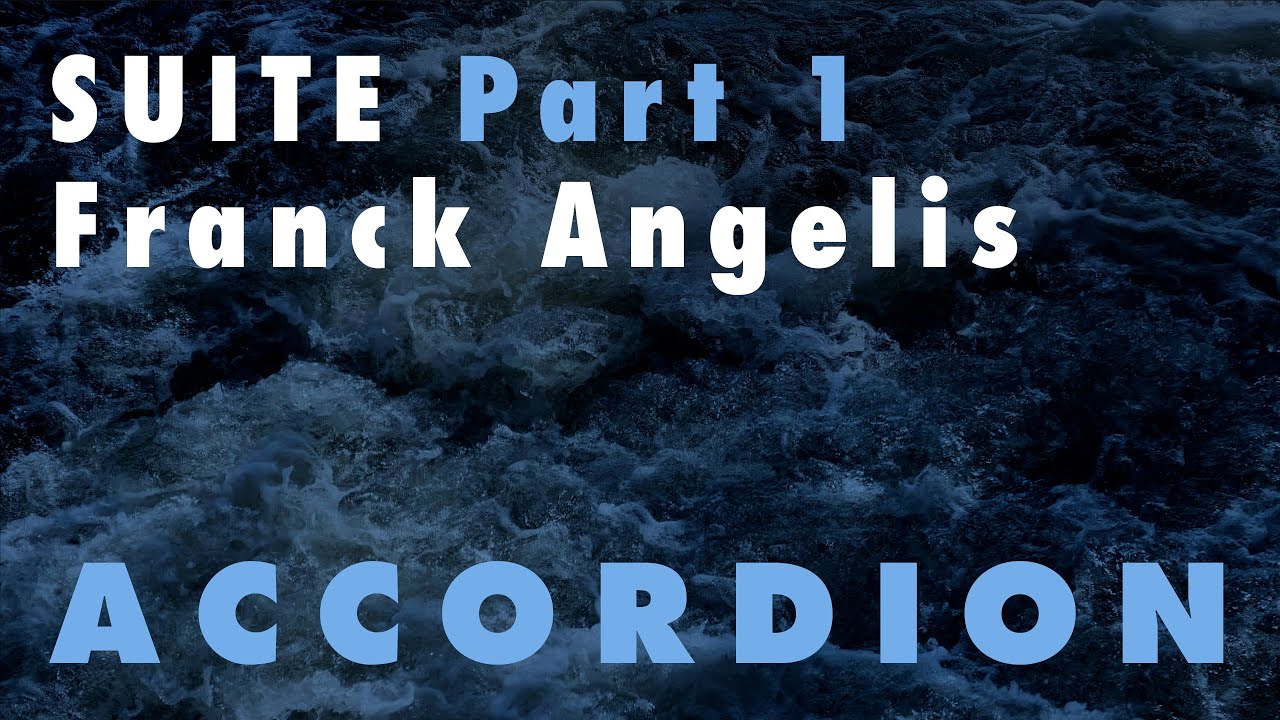 Modern accordion music - SUITE Franck Angelis - I. B.B.-BREL-BACH - Ludo Mariën