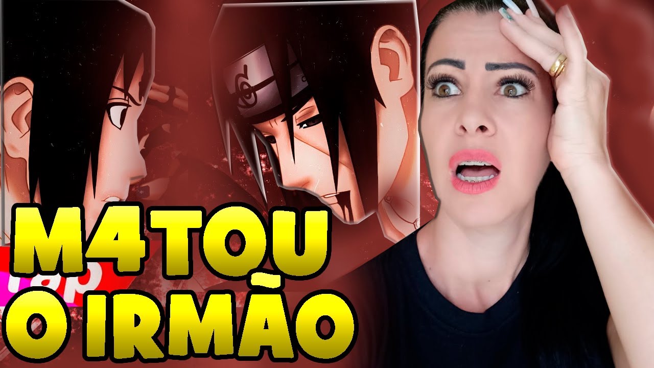 MÃE EVANGÉLICA REACT Rap do Sasuke e Itachi (Naruto) - A CANÇÃO DOS RENEGADOS | NERD HITS