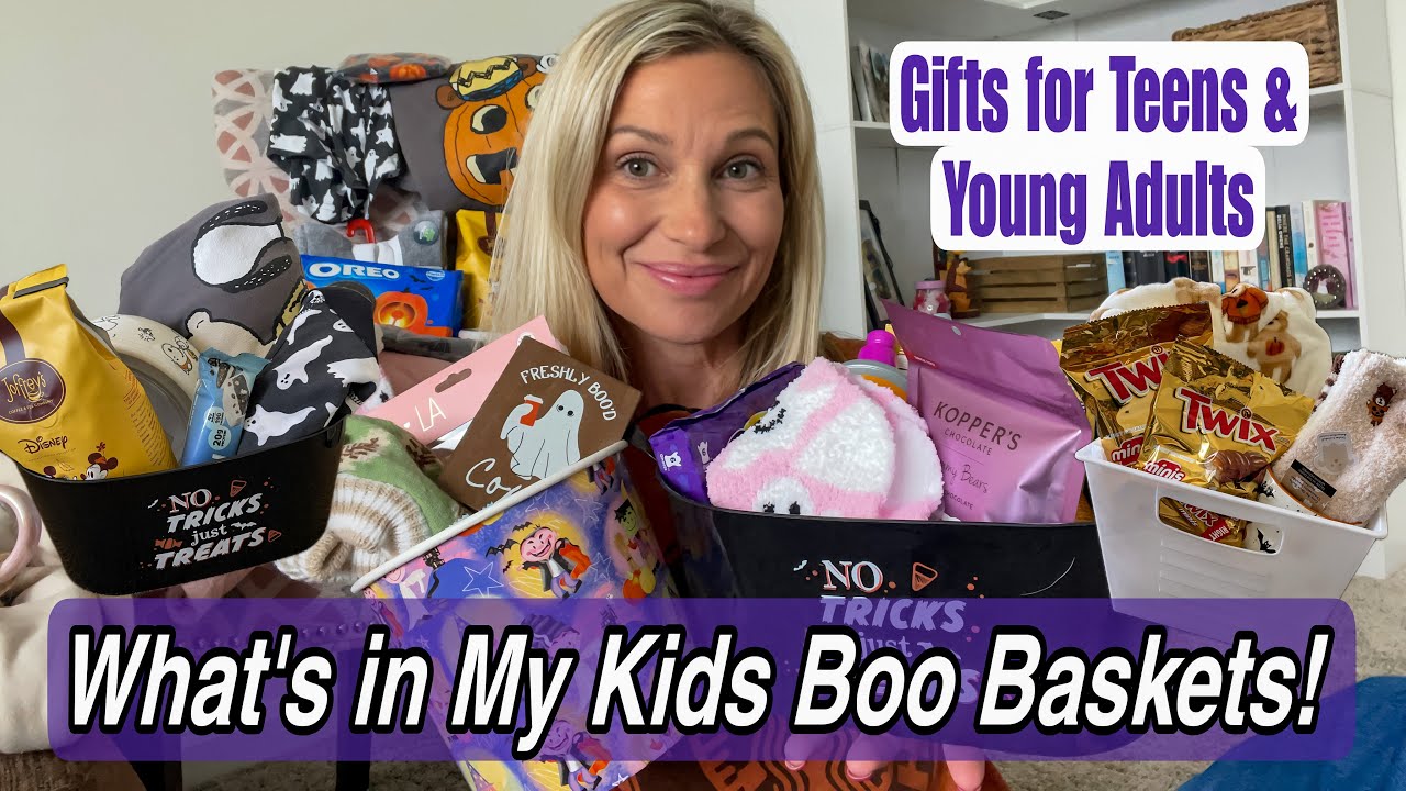 Boo Baskets for Teen Boys, Girls & Young Adults 🎃 Halloween 2025!
