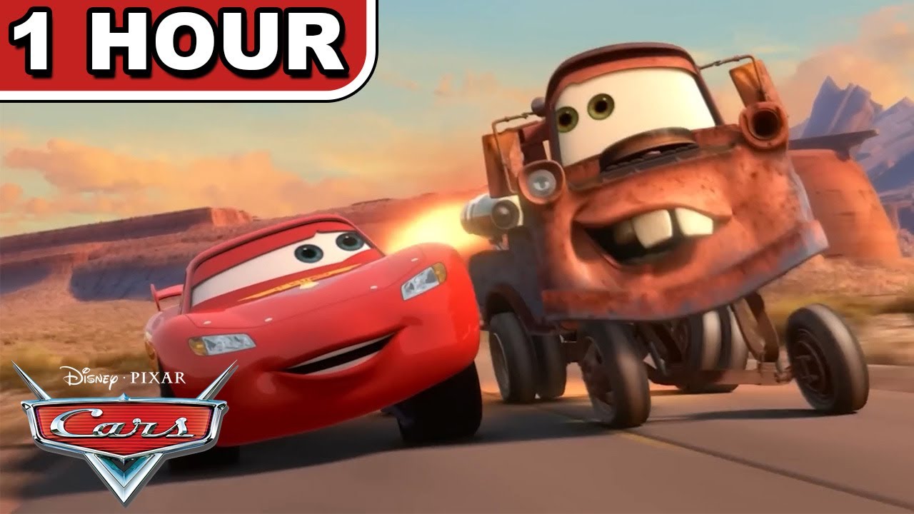 Best of Lightning McQueen in Radiator Springs | 1-Hour Compilation | Pixar Cars | @disneyjr