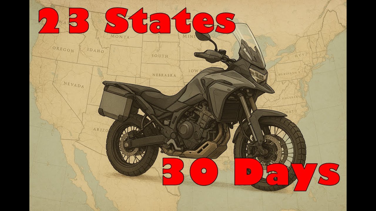 Cross Country and Back on a Honda Africa Twin - The State Borders