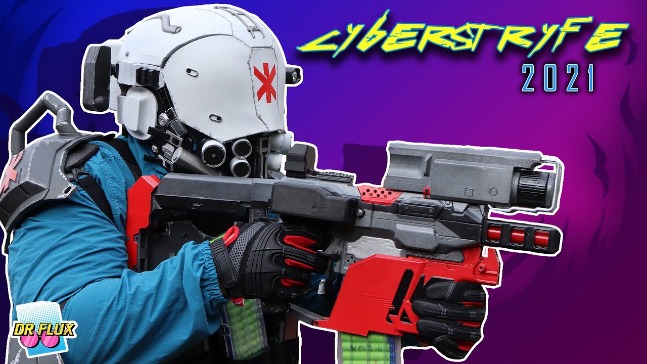 NERF Stryfe Cyberpunk Smart Gun Mod