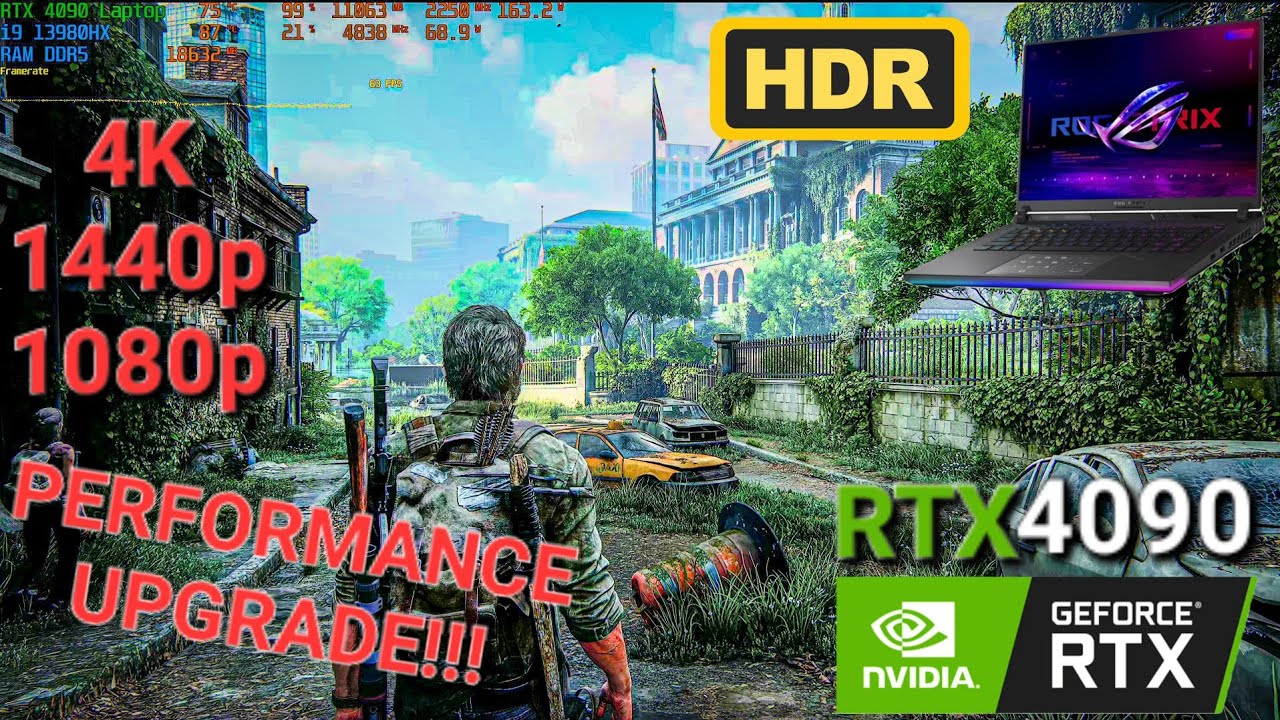 TLOU PC - PERFORMANCE UPGRADE on RTX 4090 Laptop HDR10+ (ASUS ROG STRIX SCAR 16)