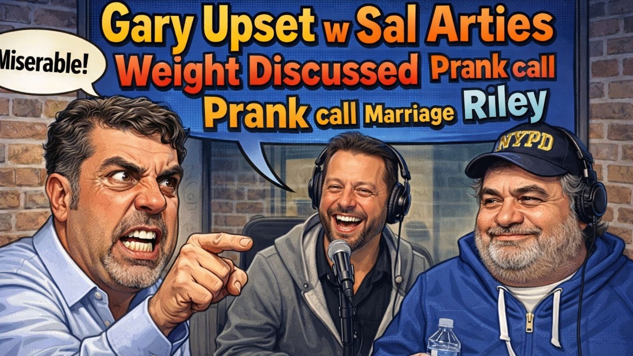 Gary Upset w Sal Arties Weight Discussed Prank call Marriage Riley