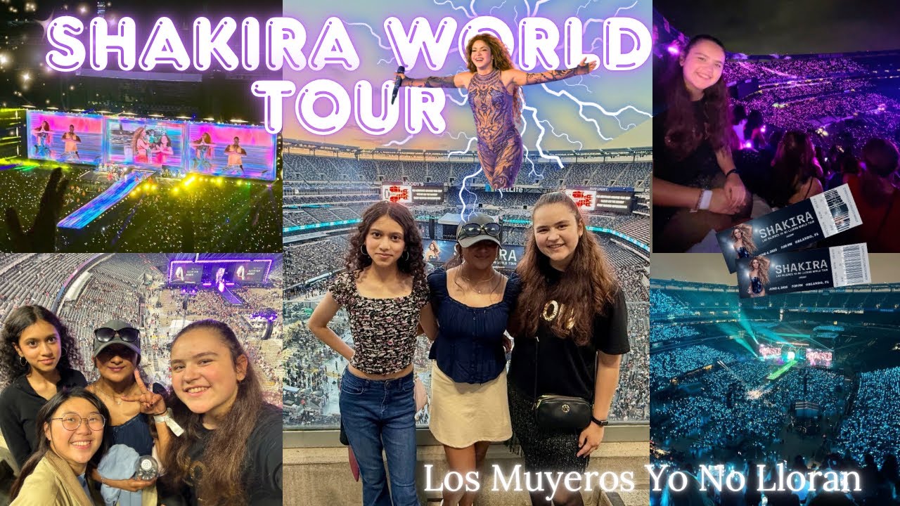 Shakira World Tour Concert Vlog 💎🐺